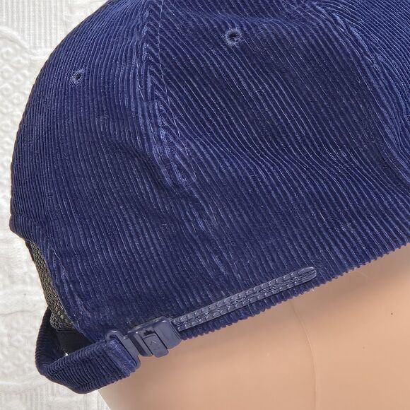 Chevrolet The Heartbeat Of America Blue Braided Corduroy Adjustable Vintage Hat - Picture 3 of 8